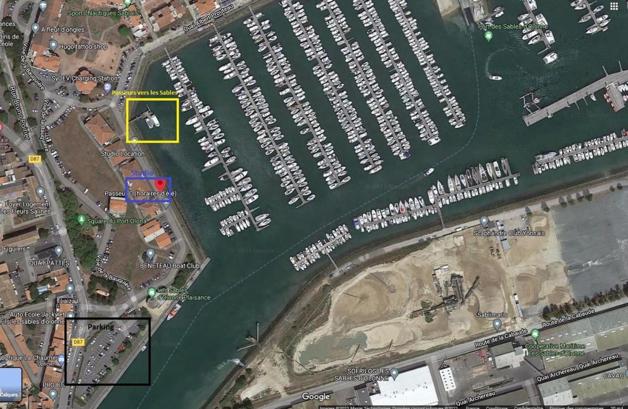 Studio Les Sables D'Olonne Port Olona - La Chaume Kültér fotó